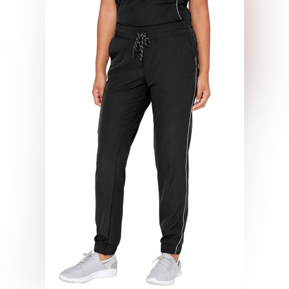 Skechers Vitality by Barco Scrub Joggers Cargo Pants Women’s Size Medium Black